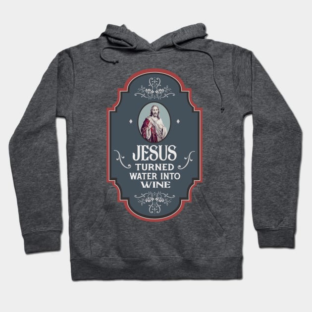 Unofficial Jesus T-shirt Hoodie by blackjackdavey